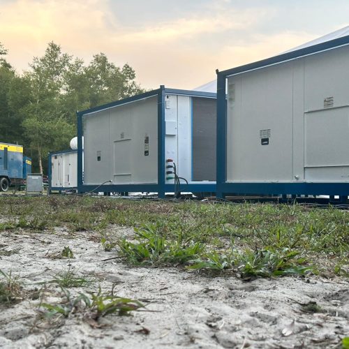 Restroom trailer rental in Tampa